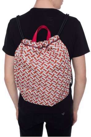 Backpack with logo pattern, zdjęcie 2 Backpack with logo pattern od Burberry